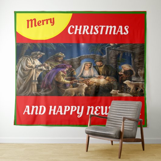 Flohdecke Wandteppich (Beispiel (Horizontal))