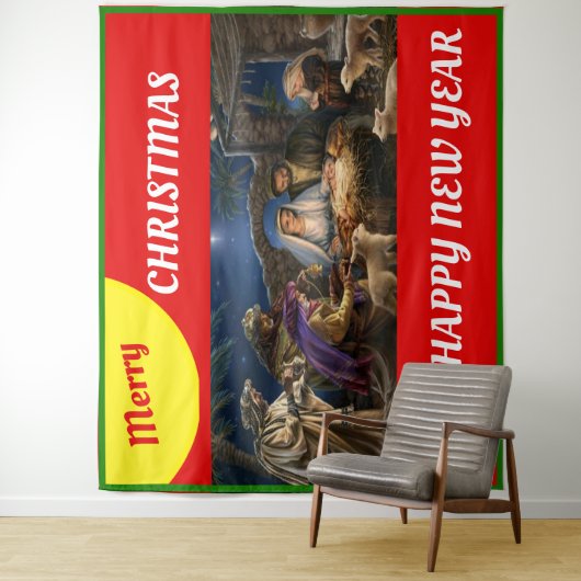 Flohdecke Wandteppich (Beispiel)