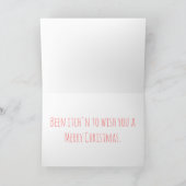 Flöhe Navidad Feiertagskarte (Innenseite)