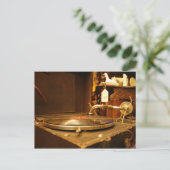 Flohmarkt Postkarte (Stehend Vorderseite)