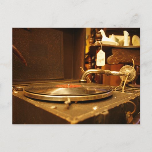 Flohmarkt Postkarte (Vorderseite)