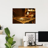 Flohmarkt Print Poster (Heimbüro)