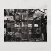 Flohmarkt Stillleben Postkarte (Vorderseite)