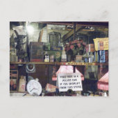 Flohmarkt Stillleben Postkarte (Vorderseite)