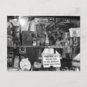 Flohmarkt Stillleben Postkarte (Vorderseite)