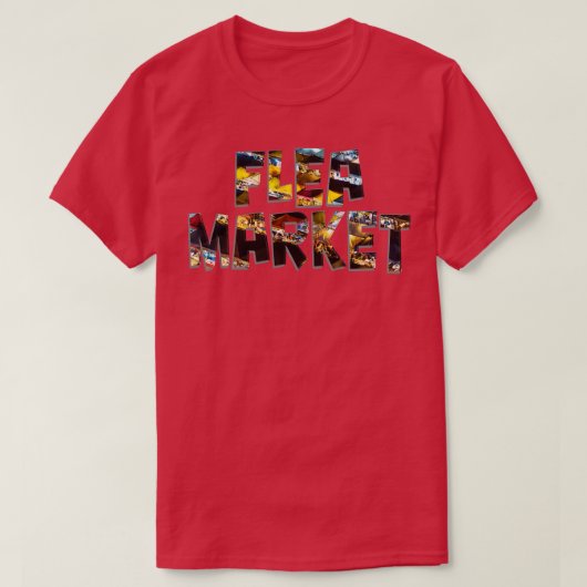 Flohmarkt T-Shirt (Design vorne)