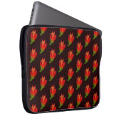 Flohrojas Laptopschutzhülle (Vorne Rechts)