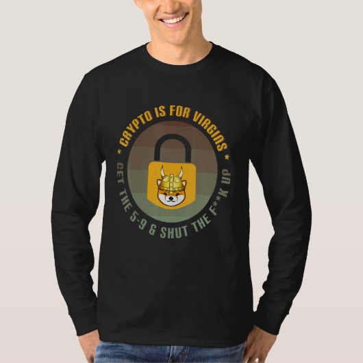 Floki Inu Meme CryptoCurrency Funny Crypto is For T-Shirt (Vorderseite)
