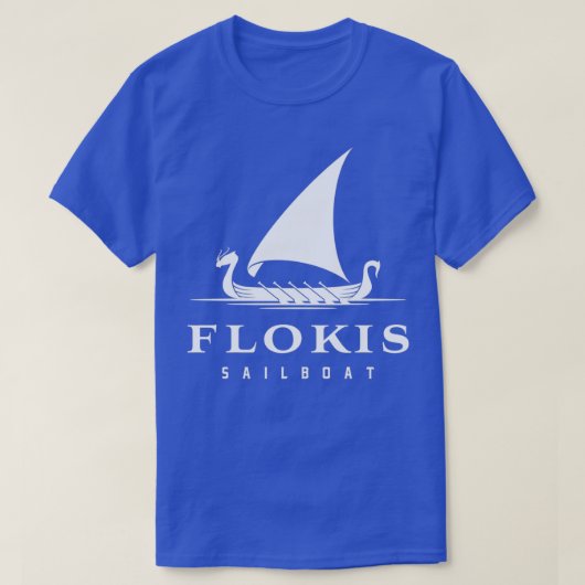 Flokis Shipyard Kattegat Vikings Vikings Gift T-Shirt (Design vorne)