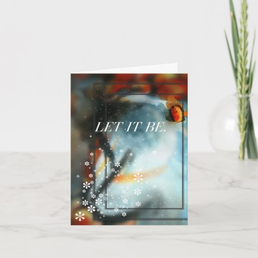 Floment TRADITIONELLER Urlaub Feiertagskarte (Vorderseite)