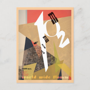 FLOMM102 ANNIVERsary Feiertagspostkarte