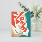 FLOMM 1923 POSTKARTE (Stehend Vorderseite)