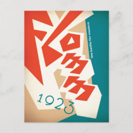 FLOMM 1923 POSTKARTE