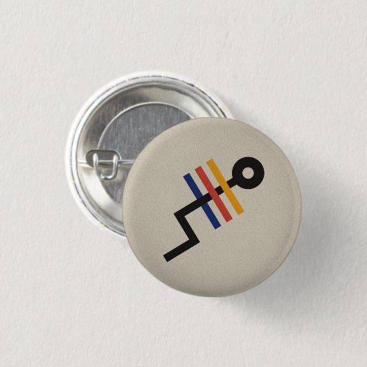 FLomm Helder: TRÊS! Button (Vorne & Hinten)