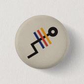 FLomm Helder: TRÊS! Button (Vorderseite)