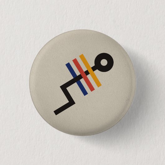 FLomm Helder: TRÊS! Button (Vorderseite)