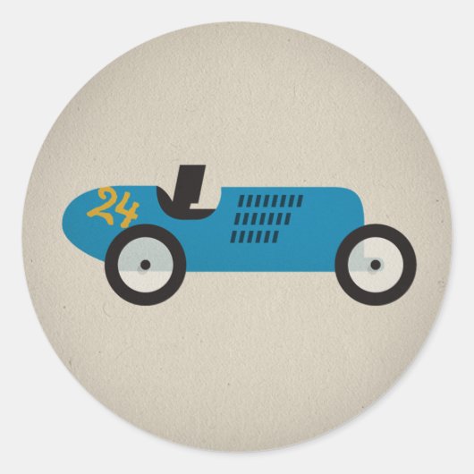 FLomm Helder: VELOCIÉ 24! Runder Aufkleber (Vorderseite)