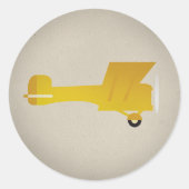 FLomm Heroes: BY! Runder Aufkleber (Vorderseite)