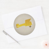 FLomm Heroes: BY! Runder Aufkleber (Umschlag)