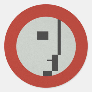 FLomm Heroes: D’EVOCATUR! Runder Aufkleber