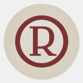 FLomm Heroes: REG! Runder Aufkleber