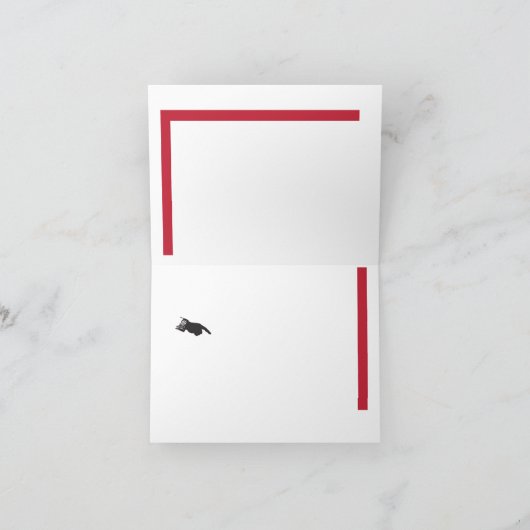 flomm MODERNER Feiertag Feiertagskarte (Innenseite)