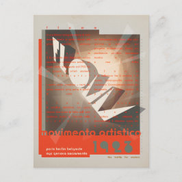 FLomm movimento artistico Postkarte