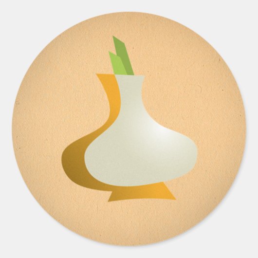 FLomm Power Gib: BLAAST! Runder Aufkleber (Vorderseite)