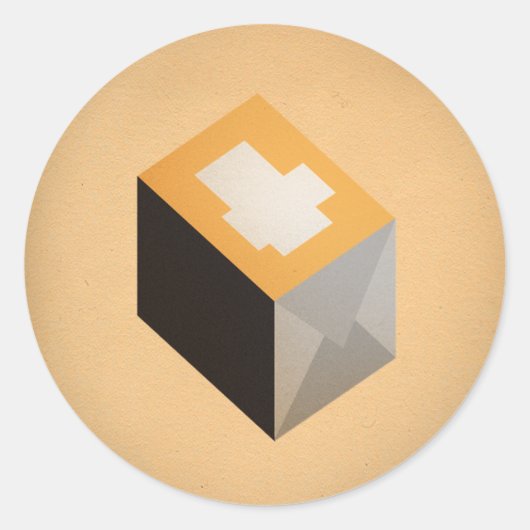 FLomm Power Gib: DAS PAKET! Runder Aufkleber (Vorderseite)