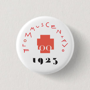 FLOMMus CENTAVo 100th ANNIVERsario Schaltfläche Button