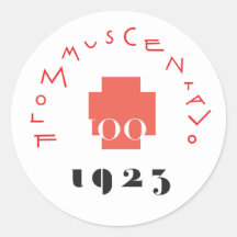 FLOMMus CENTAVo 100th ANNIVERsario Sticker