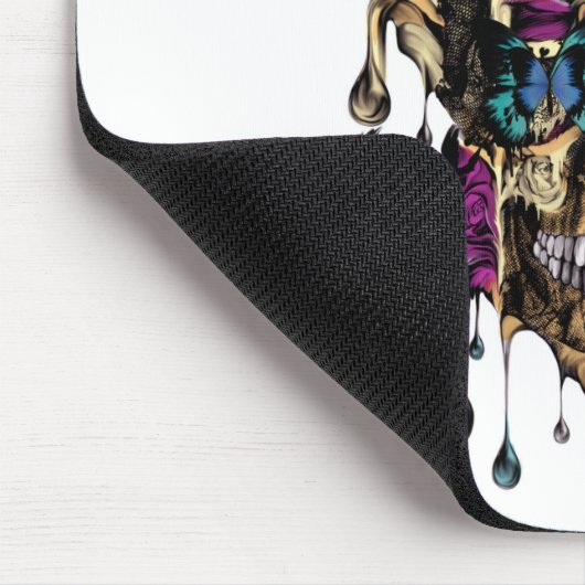 Flomo Schädel Mousepad (Ecke)