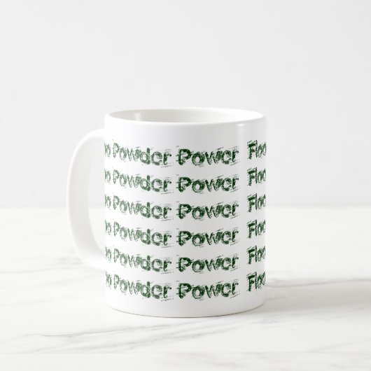Floo Pulver-Power-Tasse Kaffeetasse (Vorderseite Links)