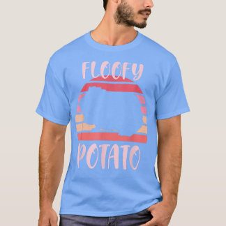 Floofy Potato Fluffy Potato Piggies Niedlich Pink  T-Shirt