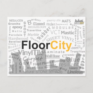Floor City Postcard Postkarte