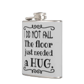 Floor Hug Funny Flachmann (Links)