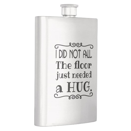 Floor Hug Funny Flachmann (Rechts)