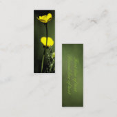 Floor-Lesezeichen-Visitenkarte Mini Visitenkarte (Vorne/Hinten)