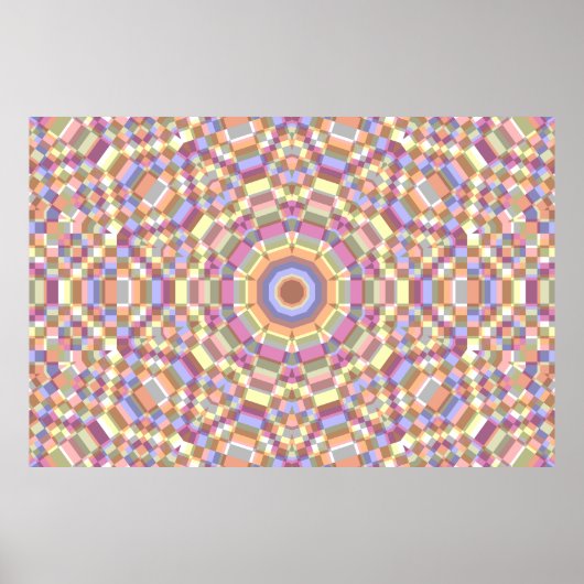 Floor Pattern For A Tarot Theater Piece Poster (Vorne)