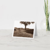 Floor Tom White Drum Blank Note Card Karte (Vorderseite)