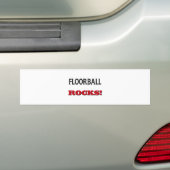 Floorball Felsen Autoaufkleber (Auf Auto)