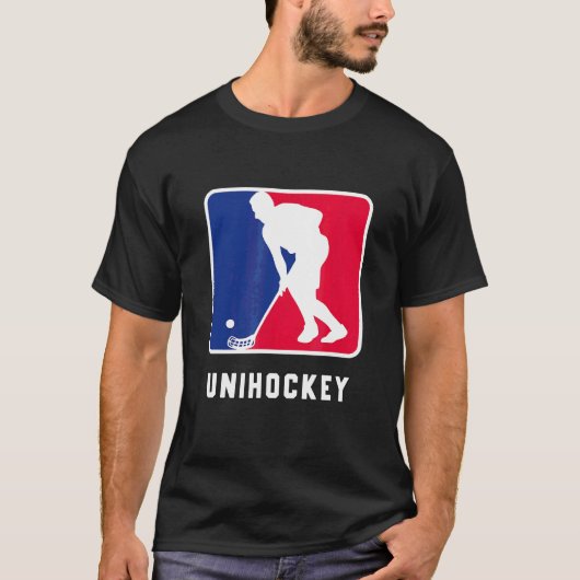 Floorball Hockey Salibandy Innebandy T-Shirt (Vorderseite)