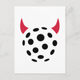 Floorball-Teufel Postkarte