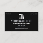 Flooring Installation Luxury Hardwood Specialist Visitenkarte (Vorderseite)