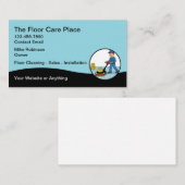 Flooring Services Business Cards Visitenkarte (Vorne/Hinten)