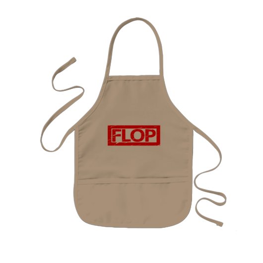 Flop-Briefmarke Kinderschürze (Vorne)