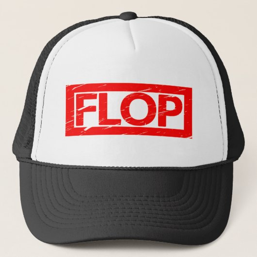 Flop-Briefmarke Truckerkappe (Vorderseite)