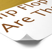 Flop Days gedreht Poster (Ecke)