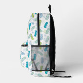 Flop-Muster gedreht Bedruckter Rucksack (Rechts)