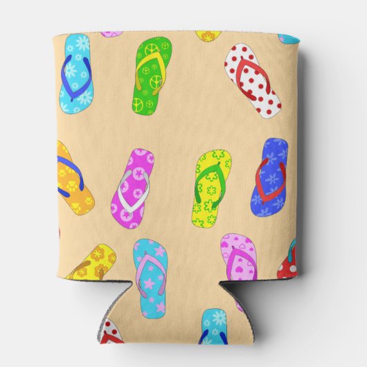 Flop-Muster gedreht Dosenkühler (Rückseite)